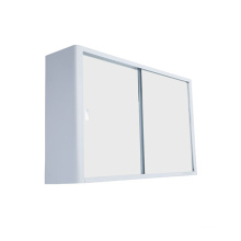 Australian high white sliding bathroom mirror cabinet